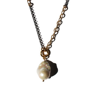 Irregular Pearl Necklace 
