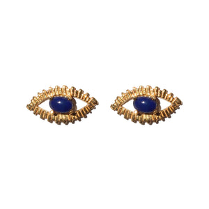 Lapis Lazuli Eye Studs 