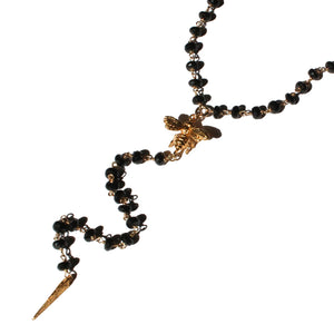 Lariat Bee Necklace 