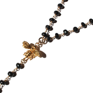 Lariat Bee Necklace 