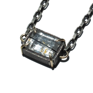Black Rutile Quartz Necklace 