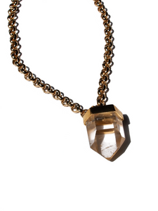Collar Cuarzo Blanco
