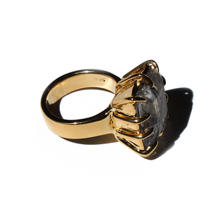 Anillo Rutilado Negro