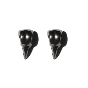 Raven Skull Earrings 