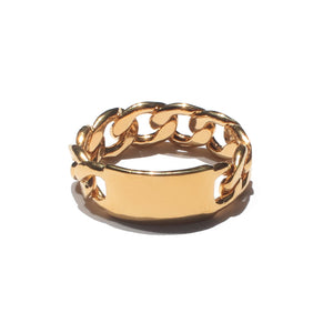 Chain-Plate Ring