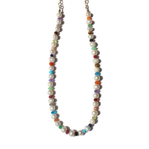 Pearls and Colors Necklace 