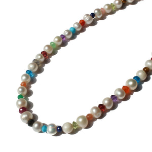 Pearls and Colors Necklace 