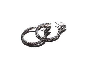 Small Snake Hoops