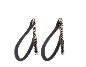 Small Snake Hoops