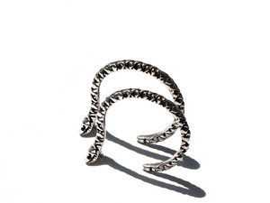 Small Snake Hoops