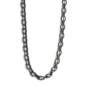 Oxidized Silver Chain 