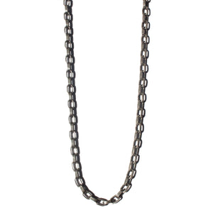 Oxidized Silver Chain 