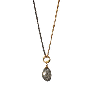 Collar Cuarzo Rutilado Negro