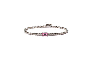14k White Gold Bracelet